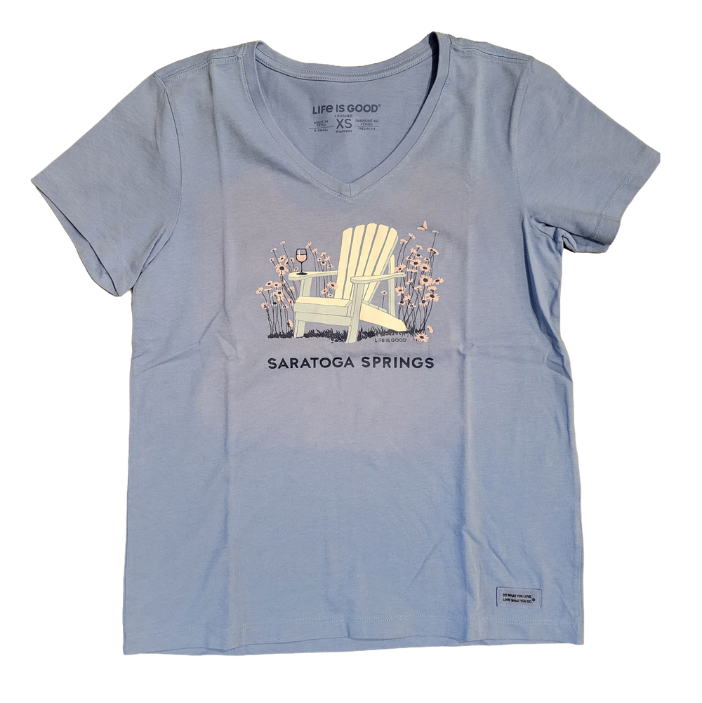 Life is Good Women's Name Drop Short Sleeve Life is Good
