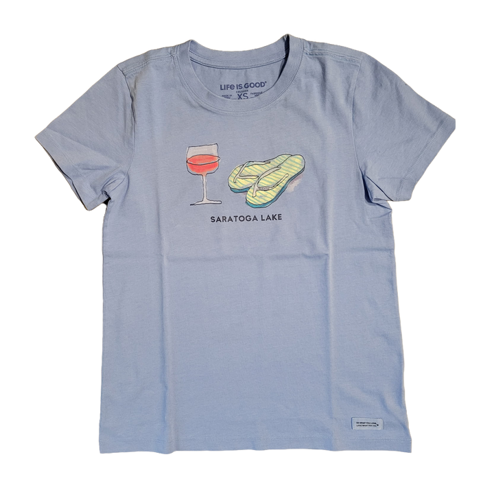 Life is Good Women's Name Drop Short Sleeve Life is Good