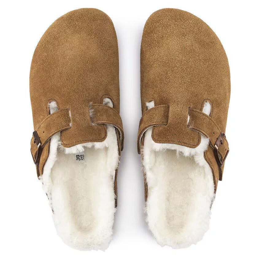 BIRKENSTOCK Boston Shearling Suede