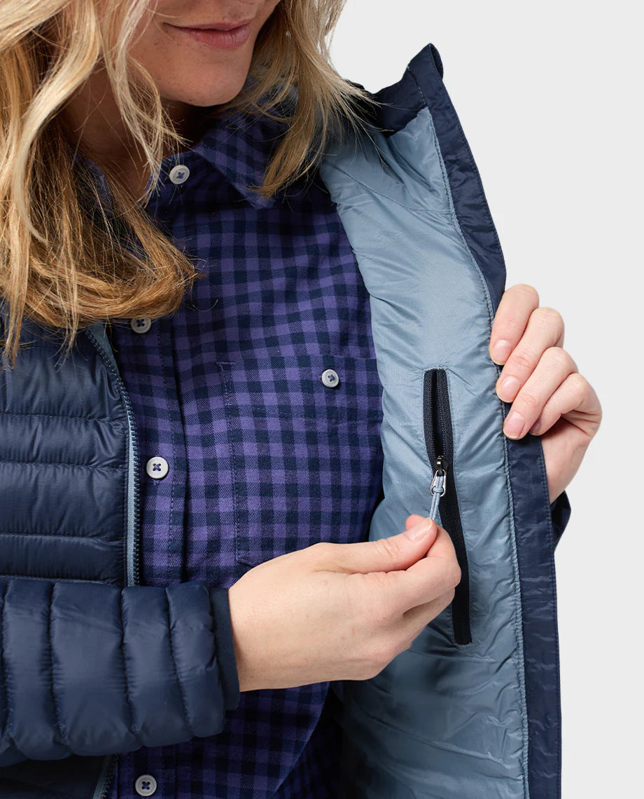 Stio Women's Pinion Down Hooded Jacket Stio