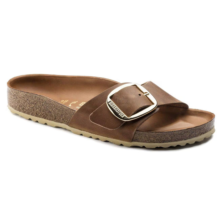 BIRKENSTOCK Women's Madrid Big Buckle Oiled Leather Birkenstock