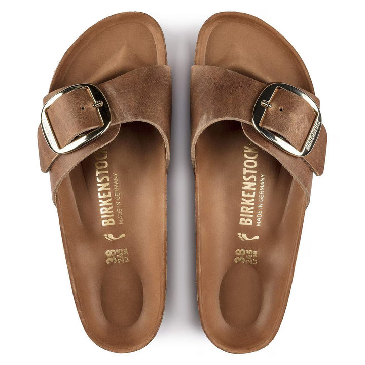 BIRKENSTOCK Women's Madrid Big Buckle Oiled Leather Birkenstock