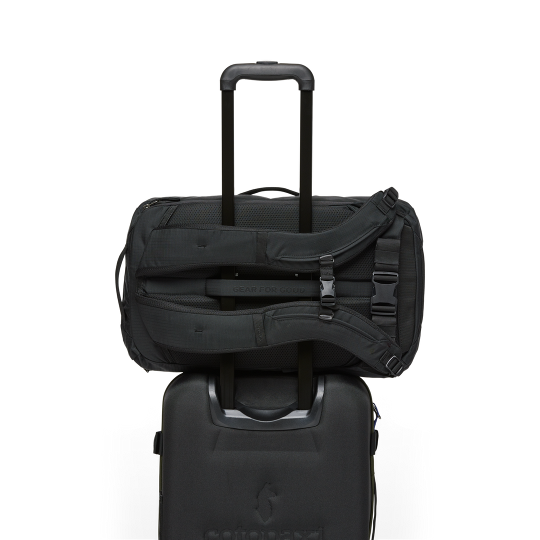 cotopaxi allpa 28 black 28L Travel Pack (Del Dia) Multiple handles on the sides Whole Earth Provision Co. |