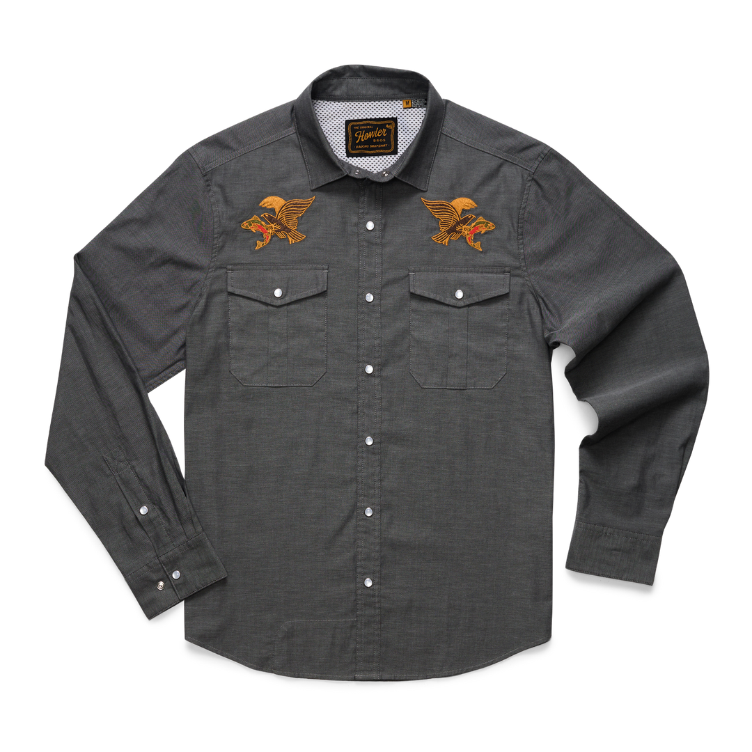 Howler Brothers Men's Gaucho Snapshirt Long Sleeve