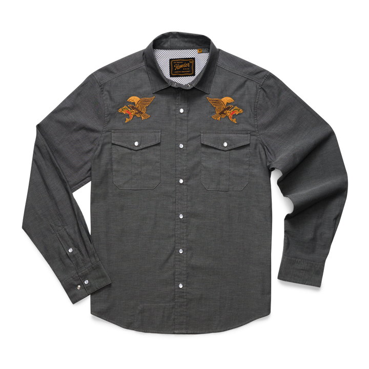 Howler Brothers Men's Gaucho Snapshirt Long Sleeve