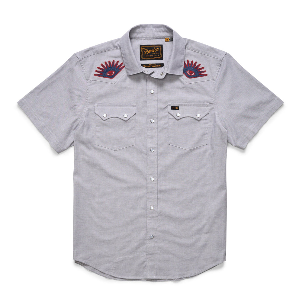 Howler Brothers Men's Crosscut Deluxe Snapshirt Short Sleeve Howler Brothers