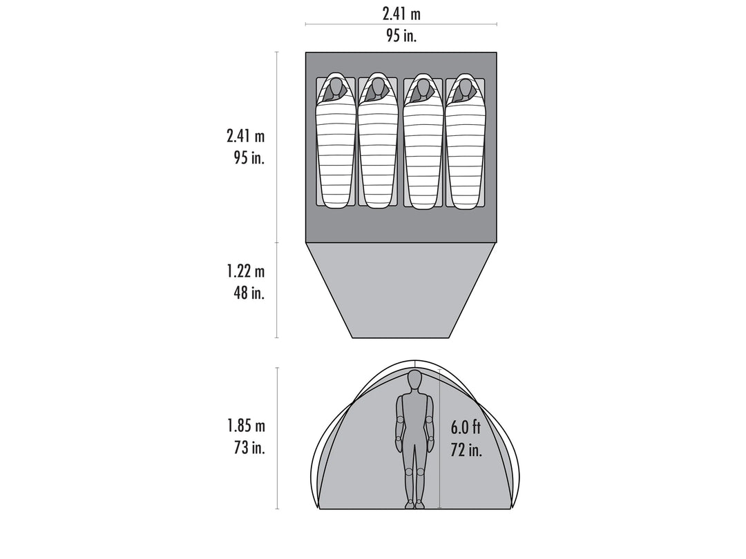 MSR Habitude 4 Tent