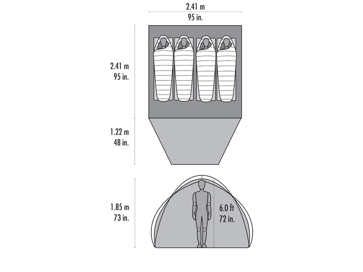 MSR Habitude 4 Tent