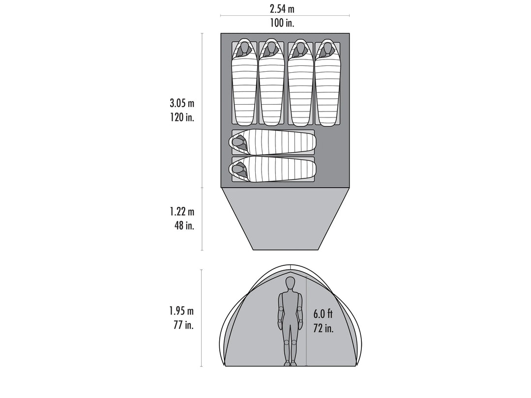 MSR Habitude 6 Tent