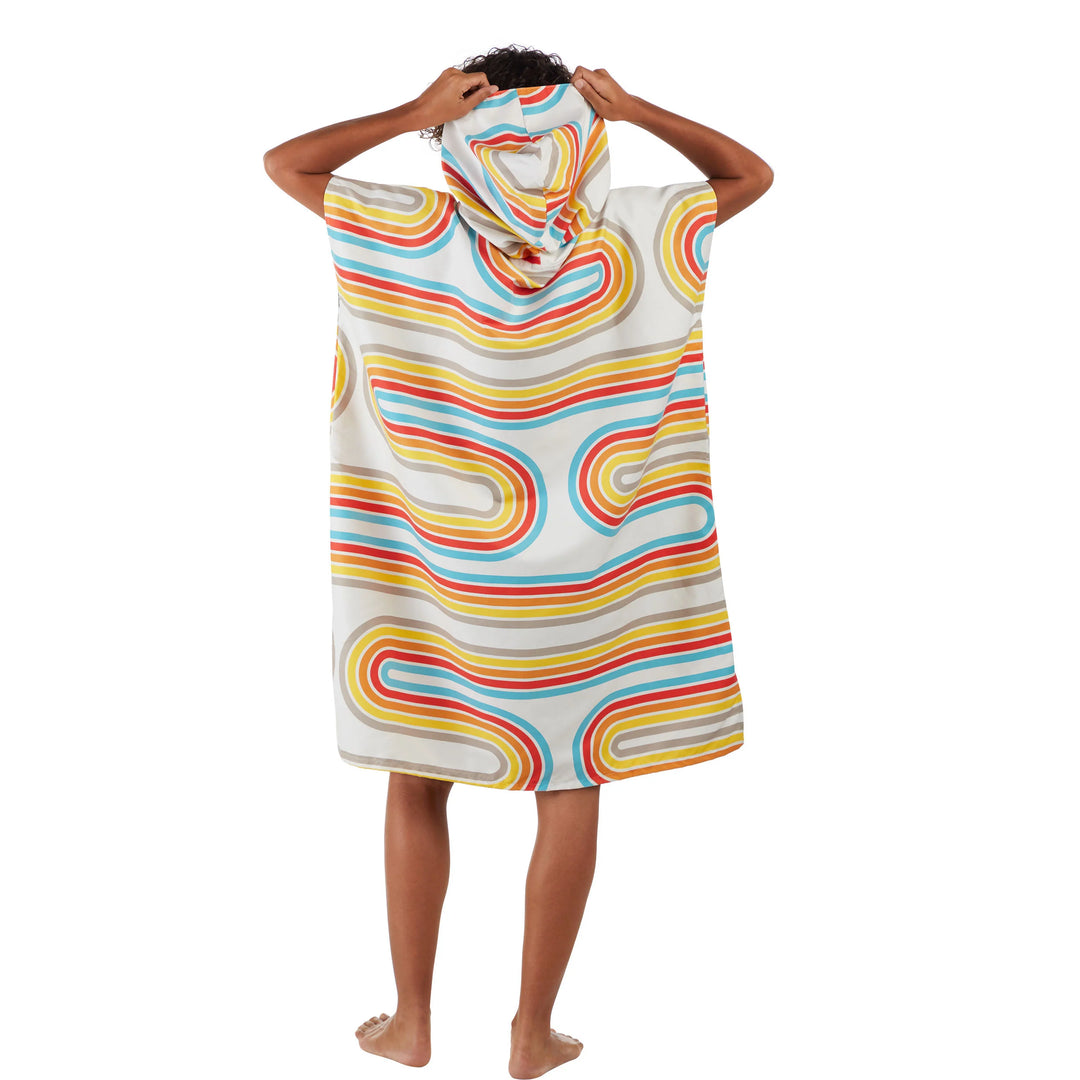 PackTowl Changing Poncho L/XL Retro Curve