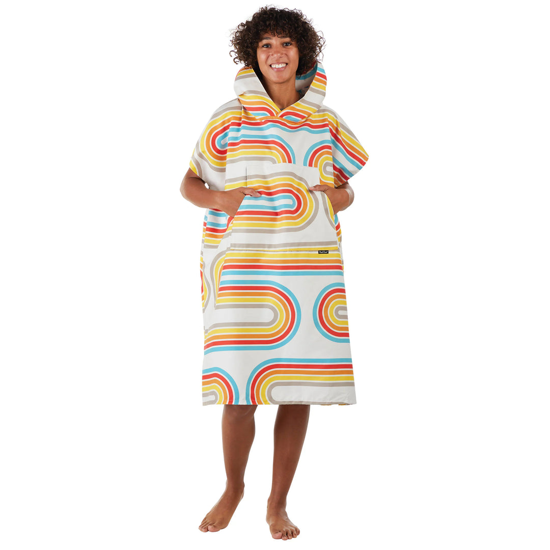 PackTowl Changing Poncho L/XL Retro Curve