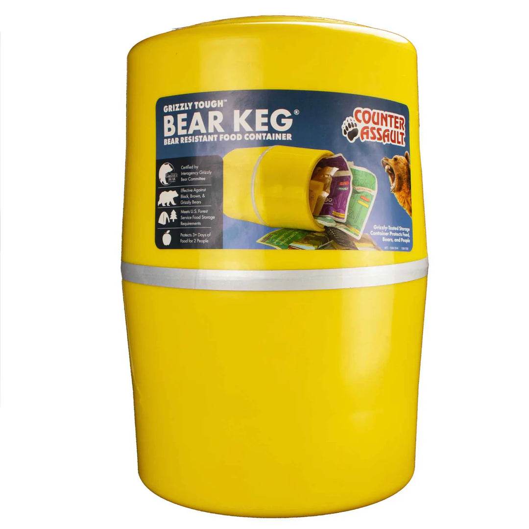 Counter Assault Bear Keg Food Container - Saratoga Outdoors