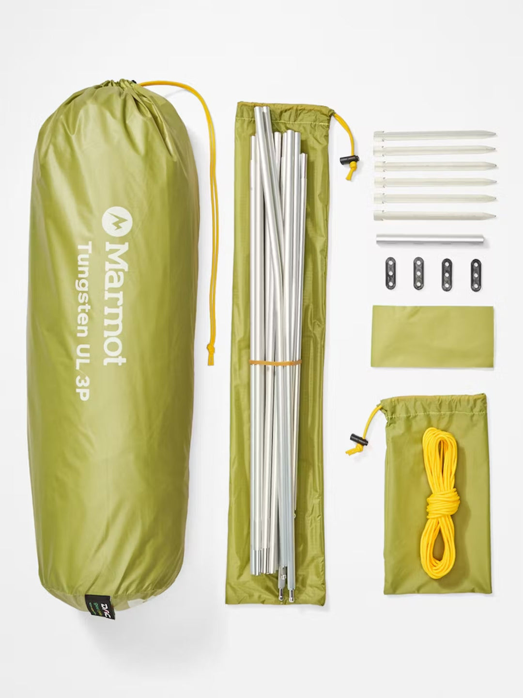 Marmot Tungsten UL 3 Person Tent - Wasabi Marmot