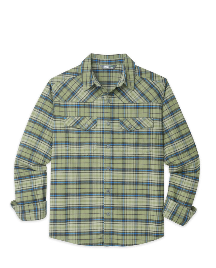 Stio Men's Junction Midweight Flannel Shirt Stio