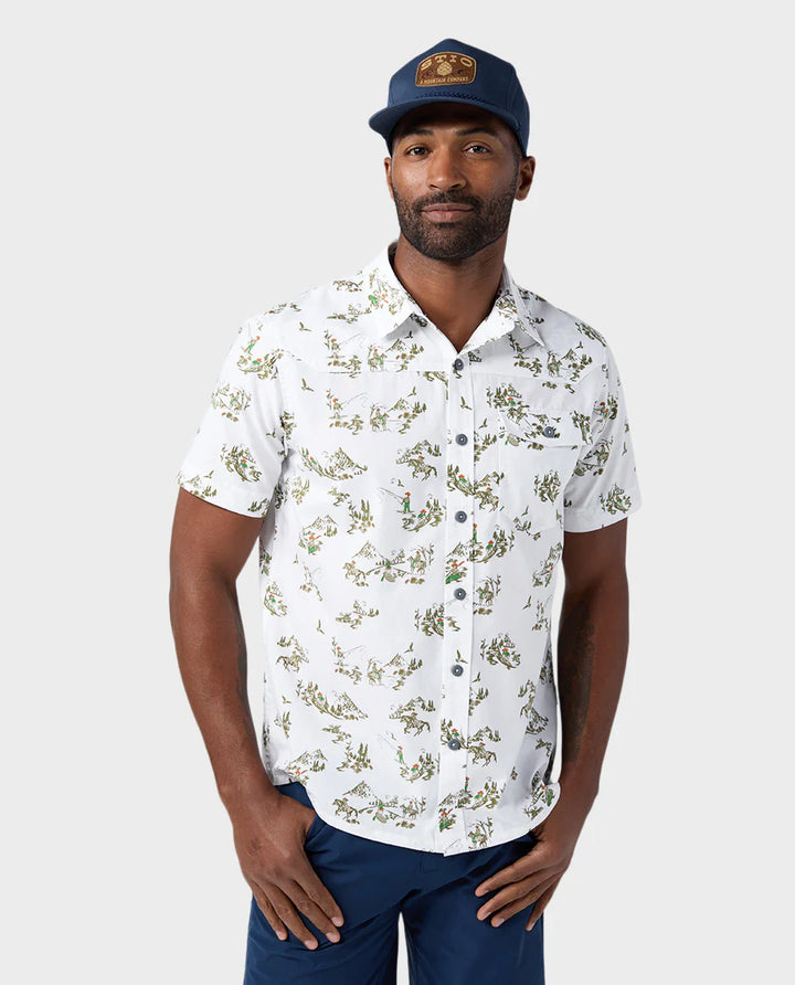 Stio Men's Curtis Camp Shirt Short Sleeve