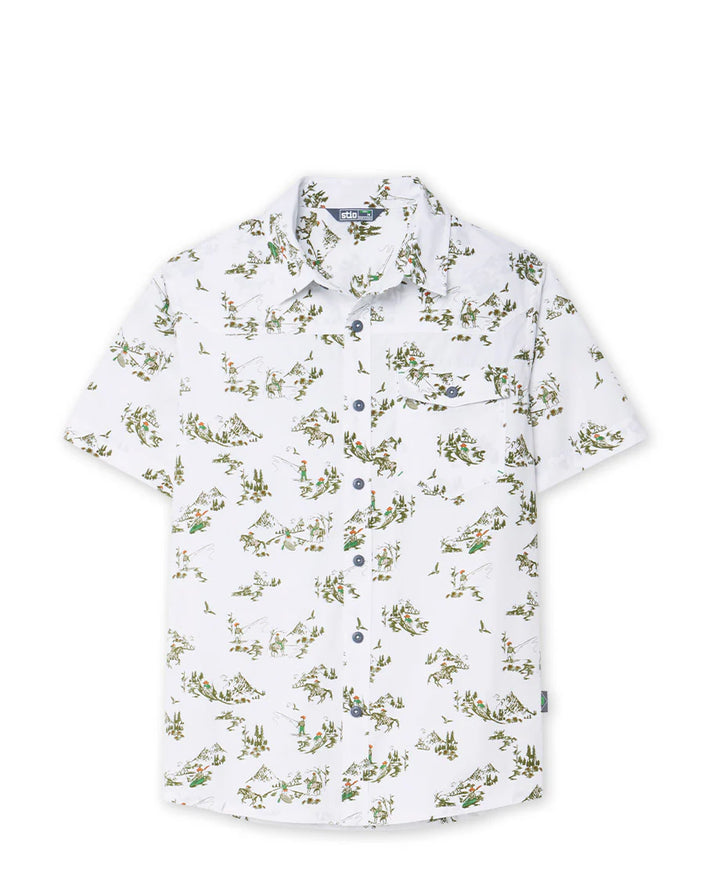 Stio Men's Curtis Camp Shirt Short Sleeve