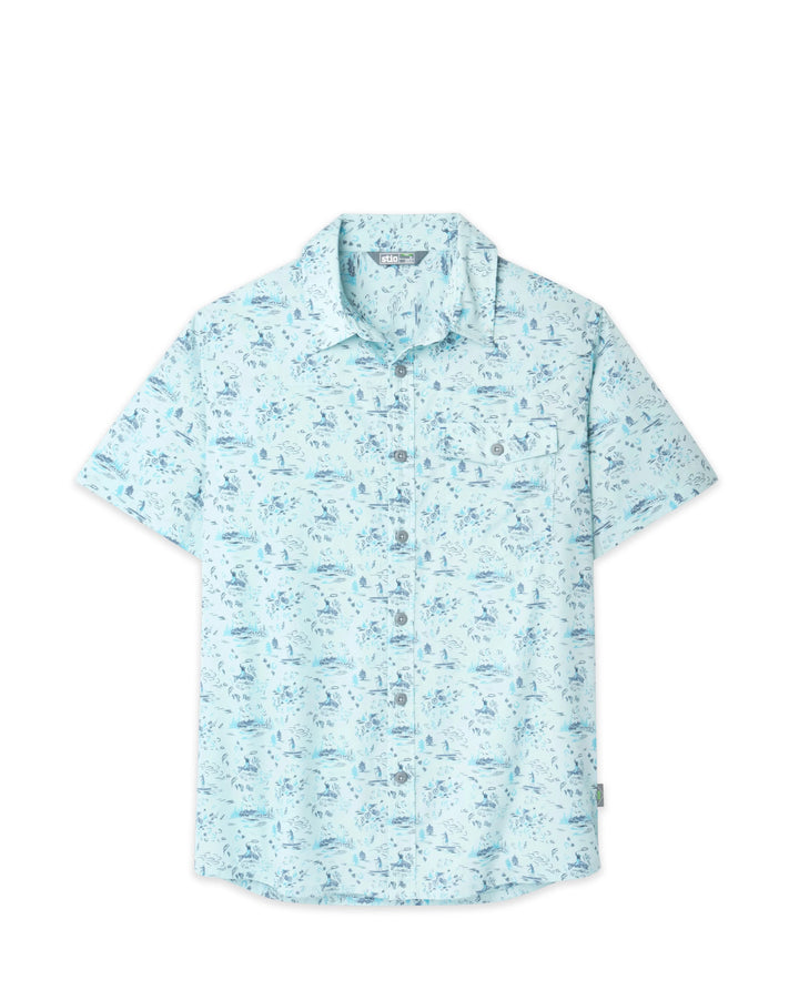 Stio Men's Curtis Camp Shirt Short Sleeve Stio