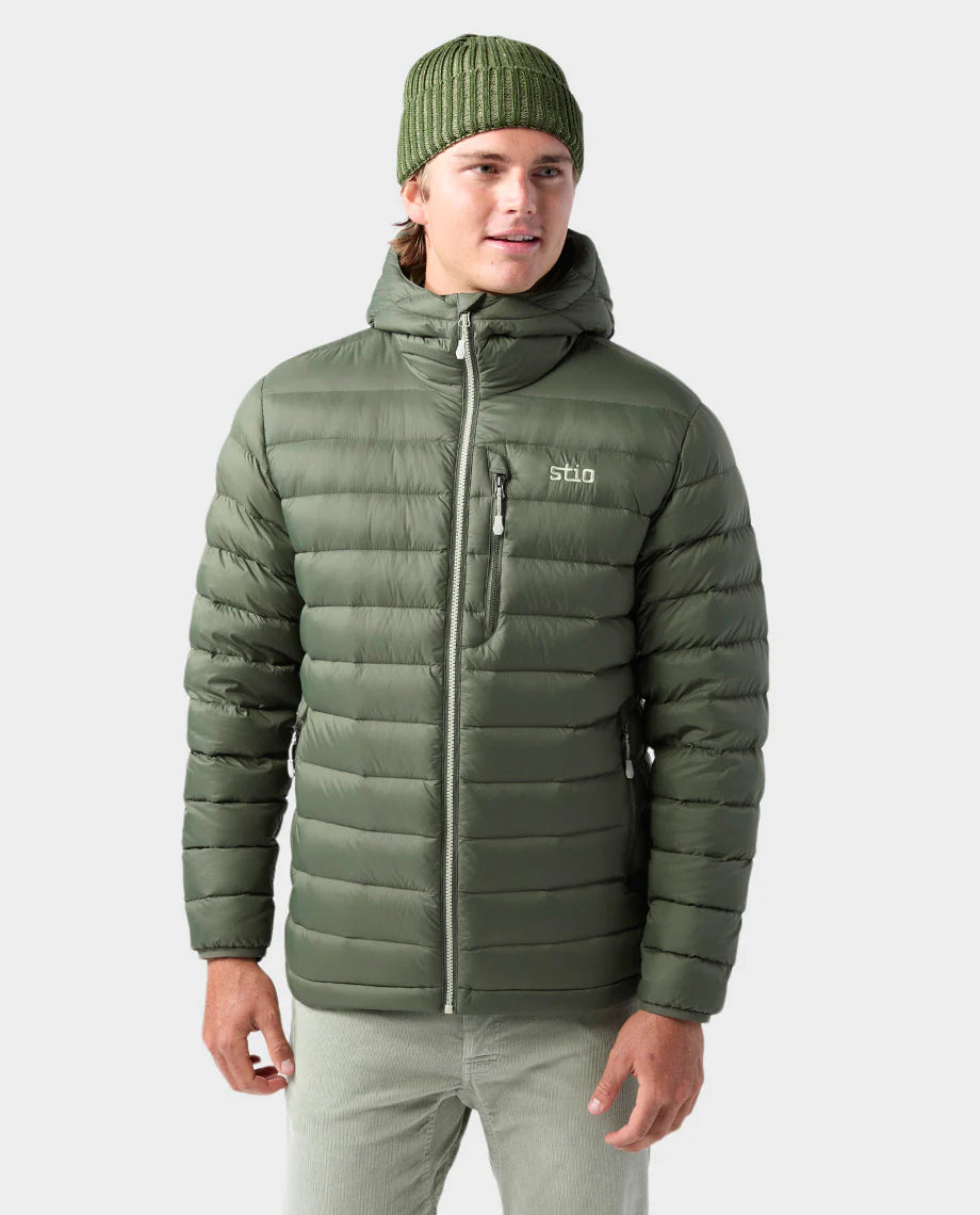 Stio Men's Hometown Down Hooded Jacket Stio