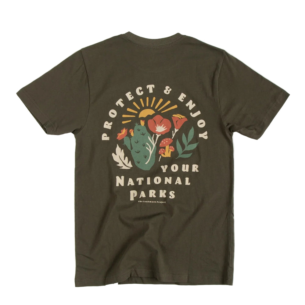 The Landmark Project Unisex Protect and Enjoy Short Sleeve Tee Landmark Project