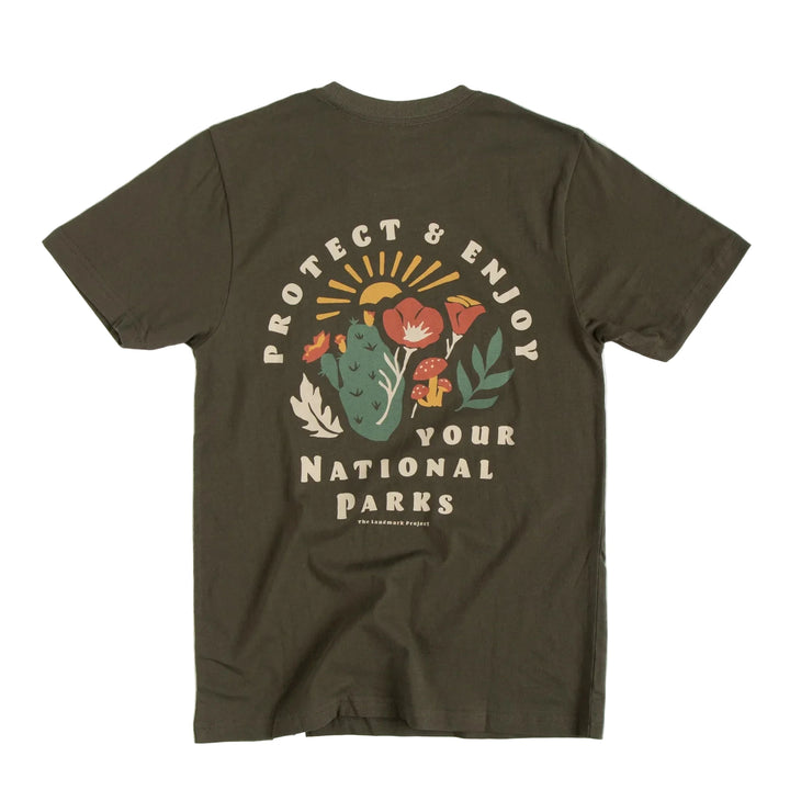 The Landmark Project Unisex Protect and Enjoy Short Sleeve Tee Landmark Project
