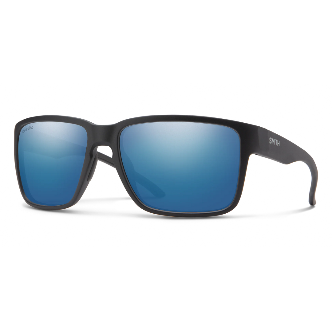 Smith Optics Emerge Sunglasses (Matte Black/Polar Blue Mirror) Smith Optics