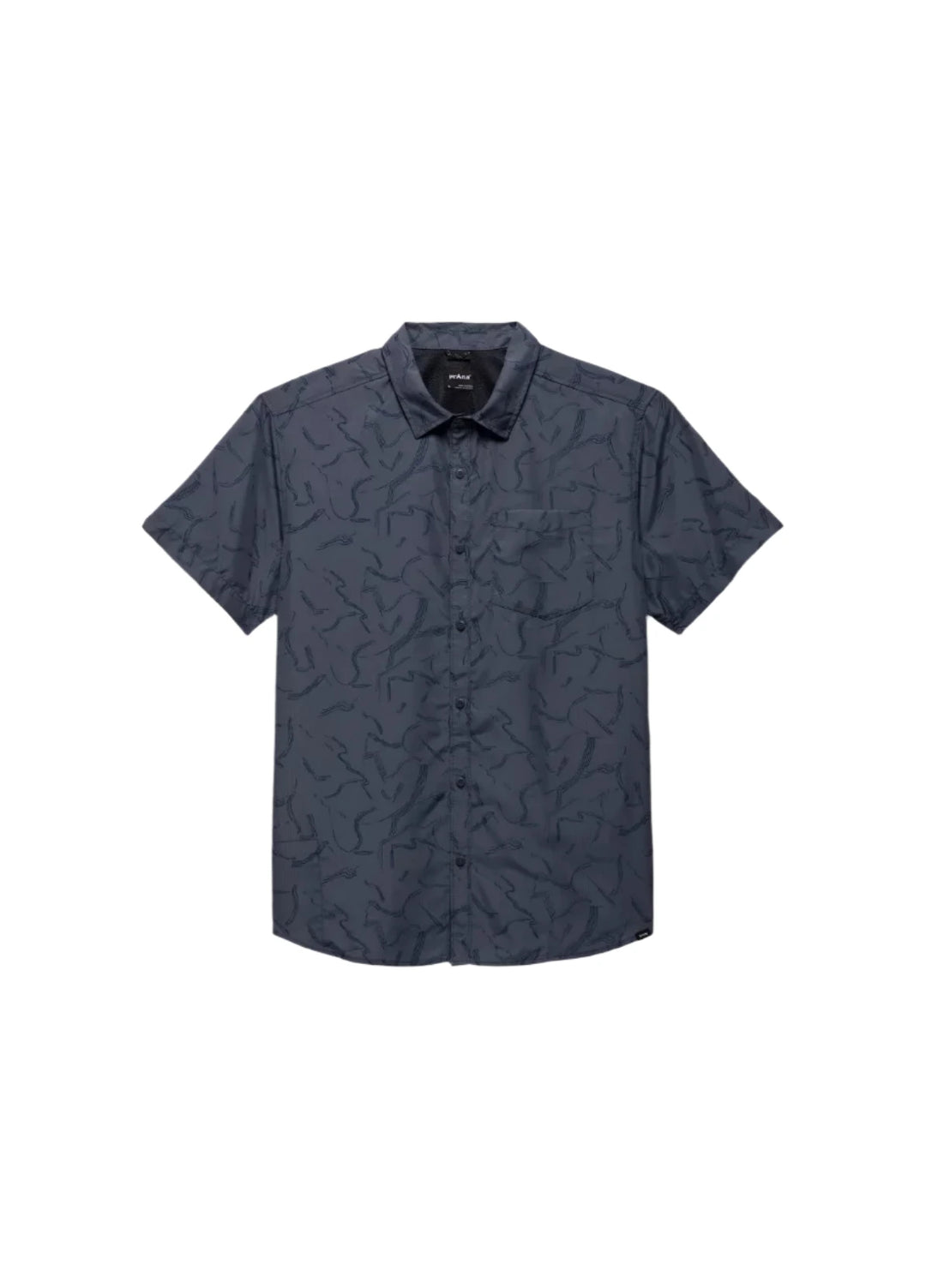Prana Men's Lost Sol Printed Short Sleeve Shirt Prana