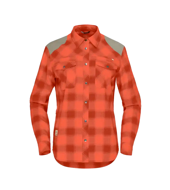 Norrona Women's Svalbard Flannel Shirt - Saratoga Outdoors