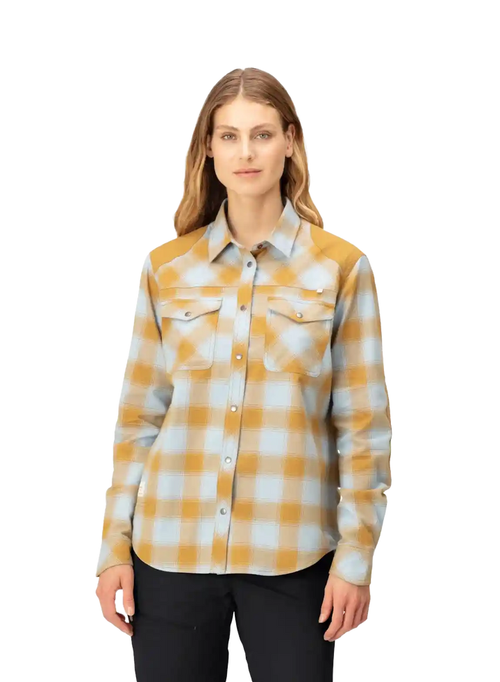 Norrona Women's Svalbard Flannel Shirt - Saratoga Outdoors