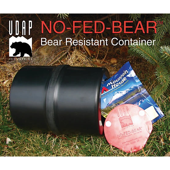 NO-FED-BEAR Bear Proof Food Canister Mini GrizGuard