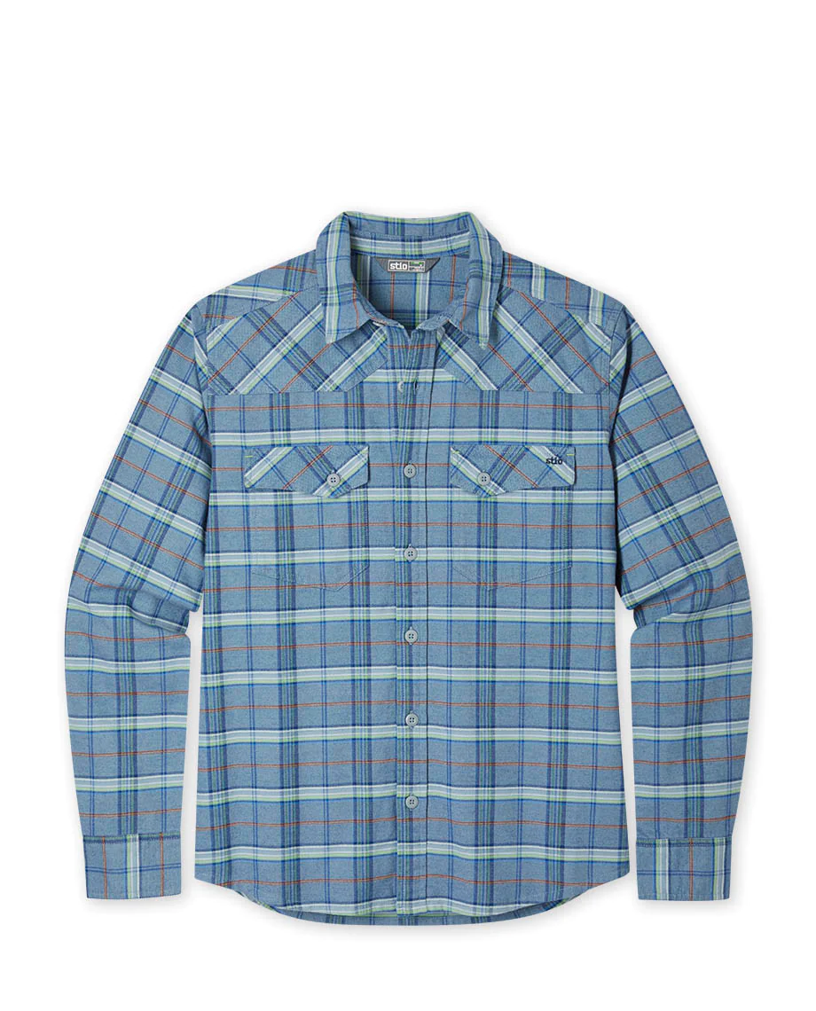 Stio Men's Junction Midweight Flannel Shirt – Saratoga Outdoors