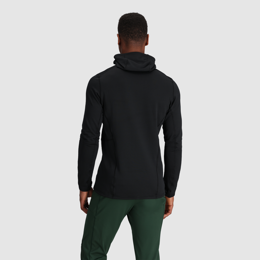 Outdoor Research Men's Vigor Grid Fleece Pullover Hoodie