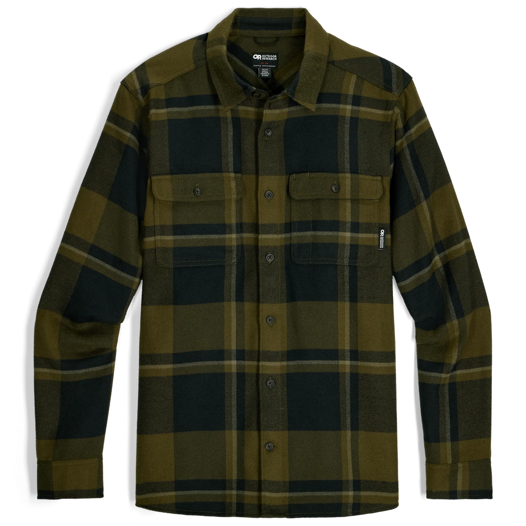 Outdoor Research Men's Feedback Flannel Twill Shirt Outdoor Research