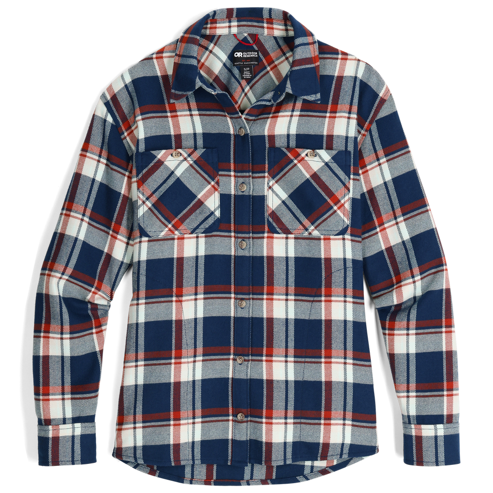 Outdoor Research Women's Feedback Flannel Twill Shirt Outdoor Research