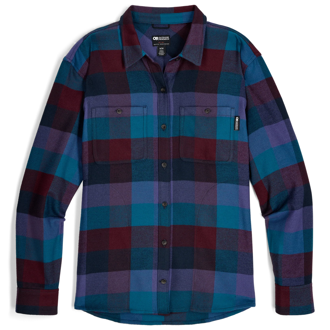 Outdoor Research Women's Feedback Flannel Twill Shirt Outdoor Research