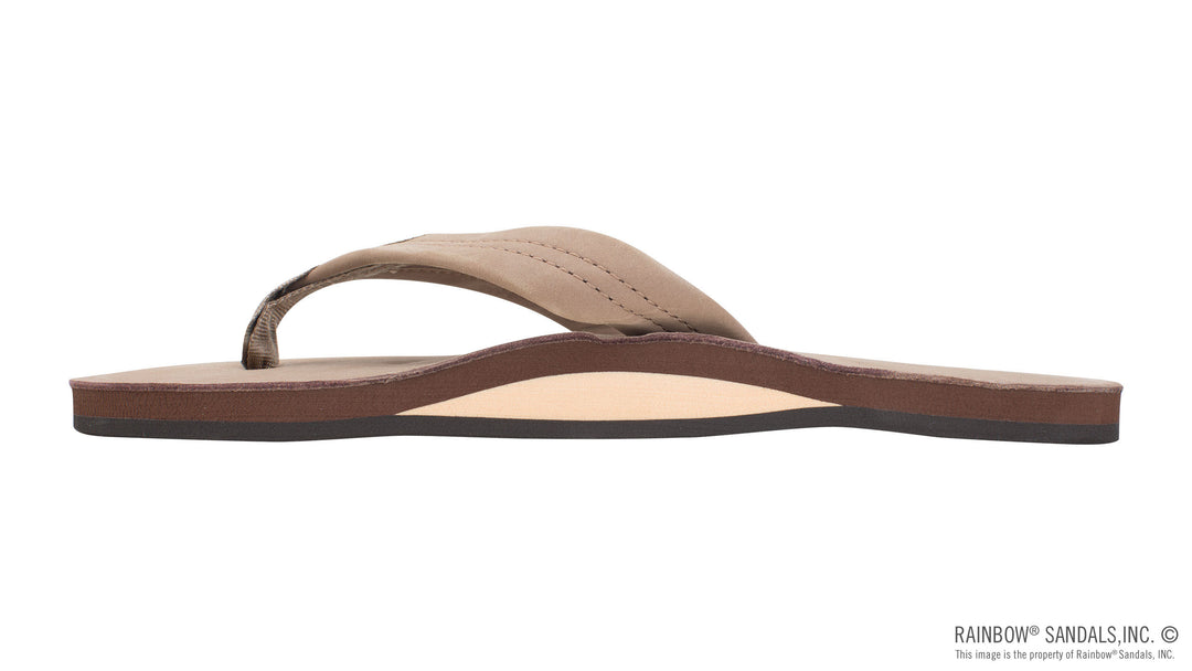 Rainbow Sandals Men's Single Layer Leather Rainbow Sandals