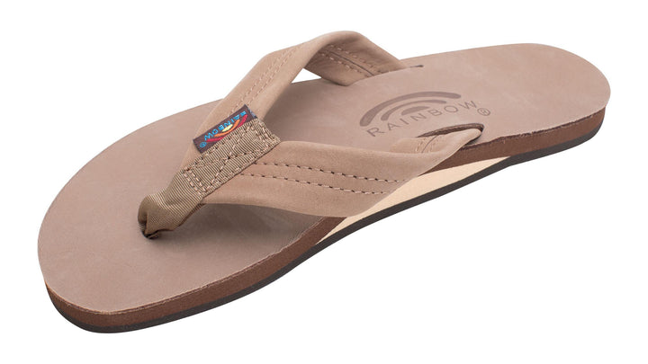 Rainbow Sandals Women's Single Layer Leather Rainbow Sandals