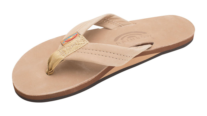 Rainbow Sandals Women's Single Layer Leather Rainbow Sandals