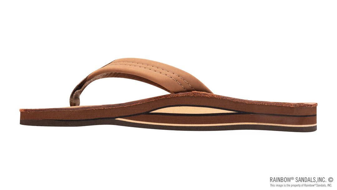 Rainbow Sandals Men's Double Layer Leather Rainbow Sandals