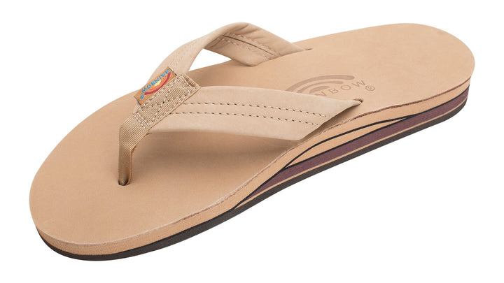 Rainbow Sandals Men's Double Layer Leather Rainbow Sandals