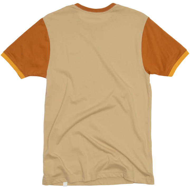 The Landmark Project Unisex Give a Hoot Short Sleeve Colorblock Ringer Tee Landmark Project