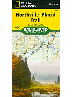 National Geographic Northville-Placid Trail T.I. Topographical Map (736) - Saratoga Outdoors