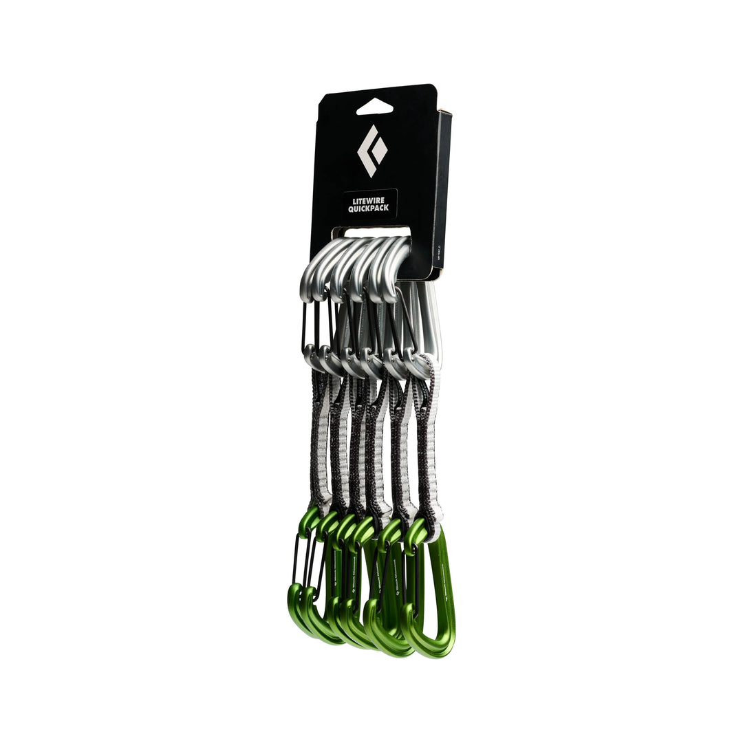 Black Diamond Litewire Quickpack 12cm (Envy Green) Black Diamond