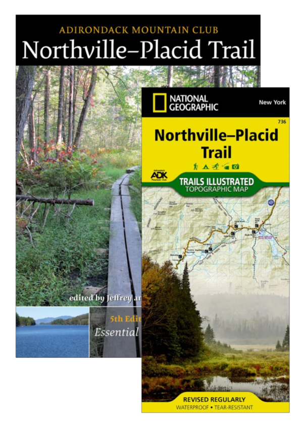 Adirondack Mountain Club Hiking Guide Book & Map Pack Adirondack Mountain Club