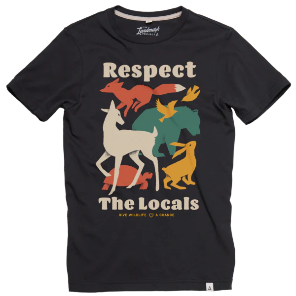The Landmark Project Unisex Respect the Locals Short Sleeve Tee Landmark Project