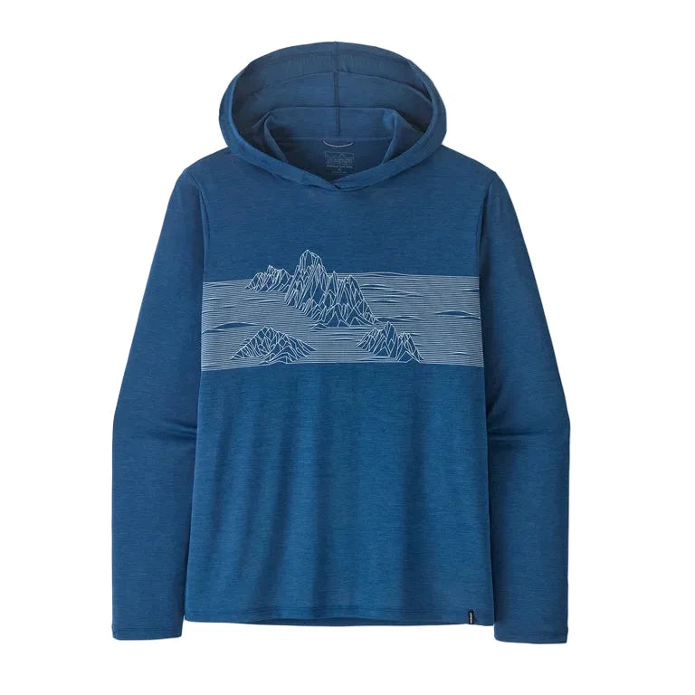 Patagonia Men's Capilene Cool Daily Hoody - Strataspire Stripe Patagonia