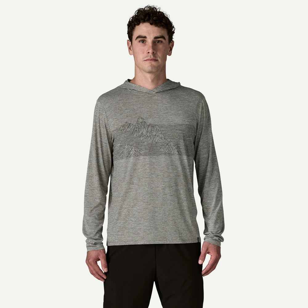 Patagonia Men's Capilene Cool Daily Hoody - Strataspire Stripe Patagonia