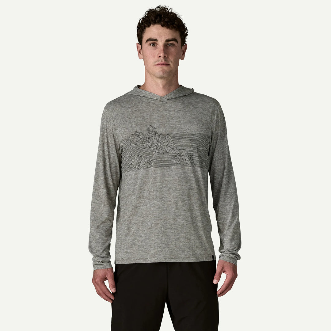 Patagonia Men's Capilene Cool Daily Hoody - Strataspire Stripe Patagonia