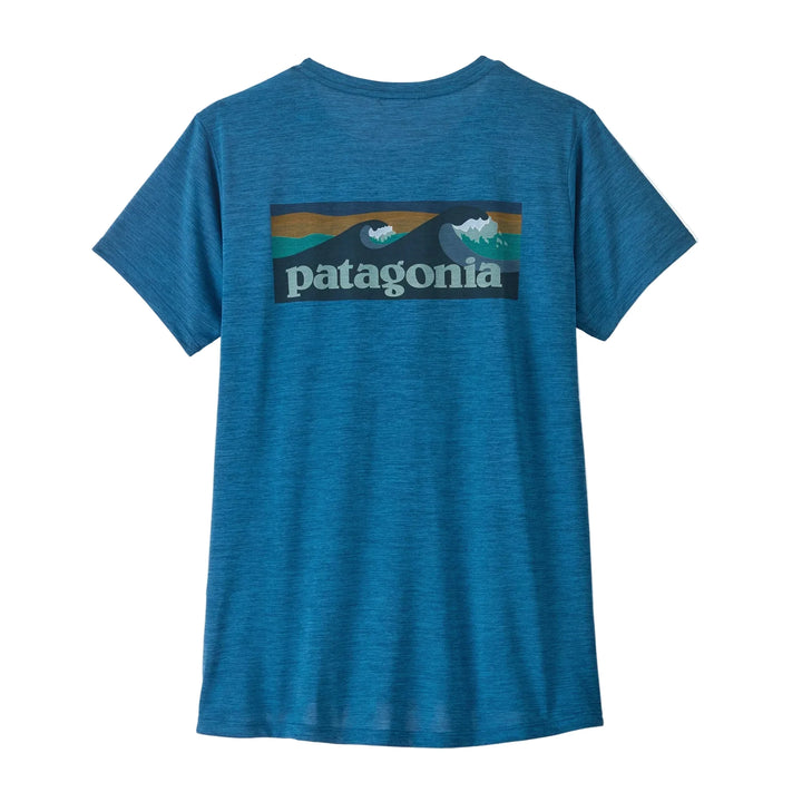 Patagonia Women's Capilene Cool Daily Shirt - Boardshort Logo Patagonia