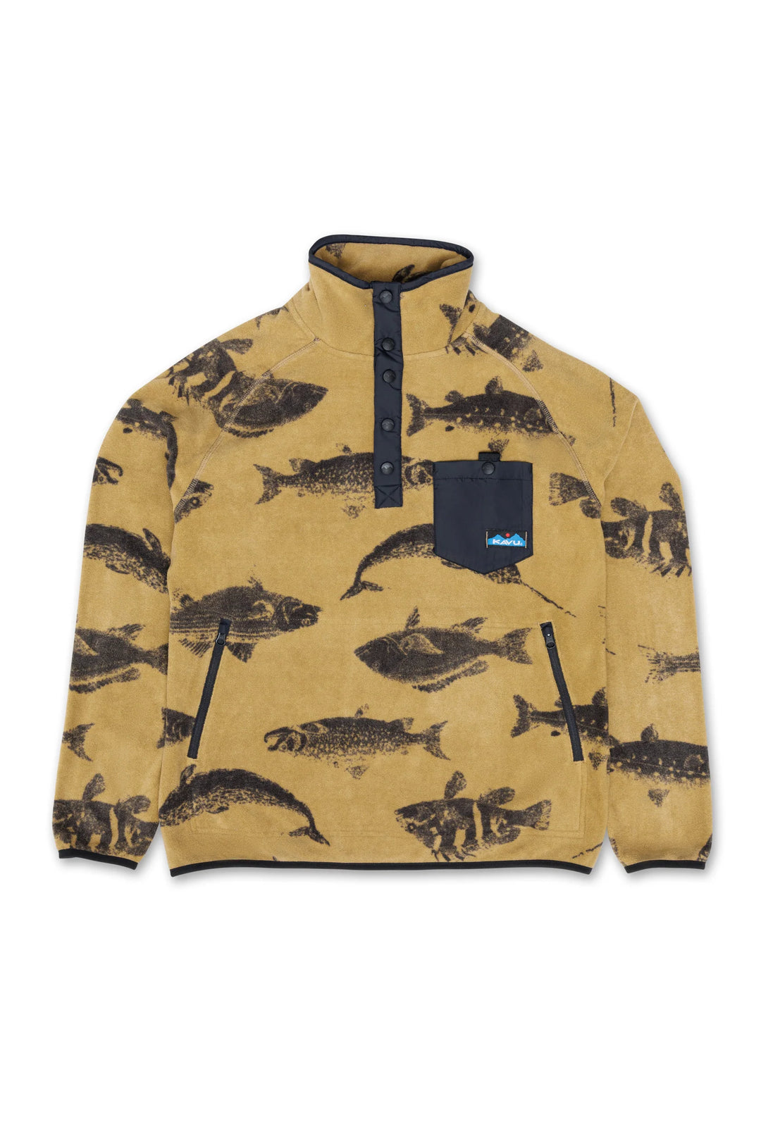 Kavu Men's Teannaway Fleece Snap Pullover Kavu
