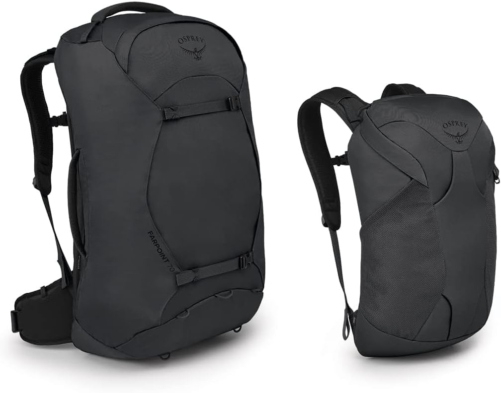 Osprey Farpoint 70 Men's Travel Pack - Tunnel Vision Grey Osprey Packs